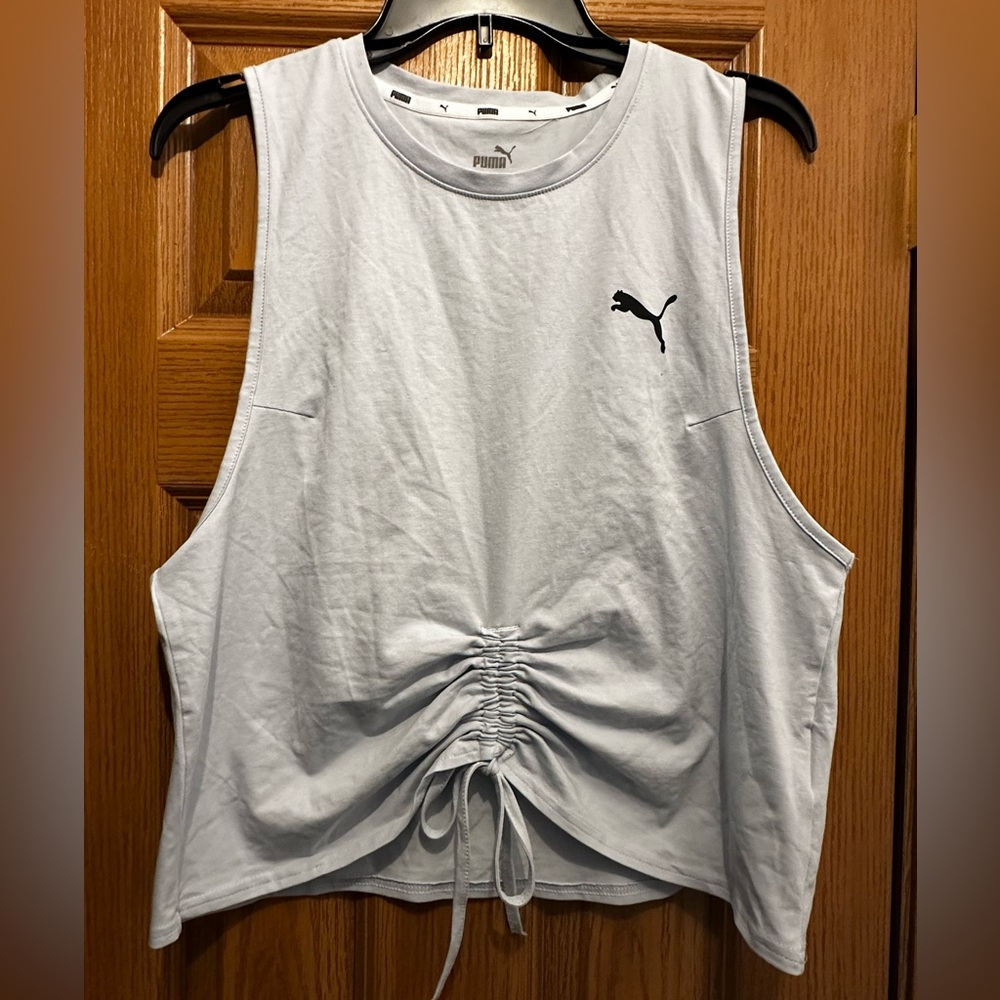 PUMA Muscle T- Shirt - Light blue - Size Large -